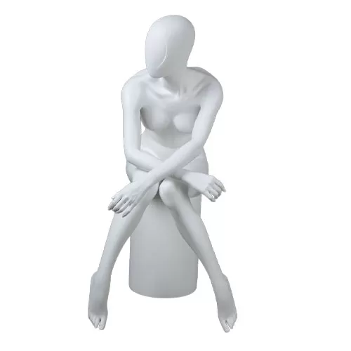 Manichino donna collezione Creta - bianco opaco