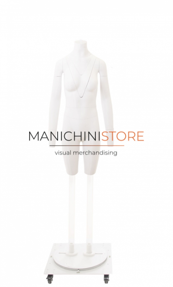 Manichino donna professionale per foto e-commerce Ghost-F12-34