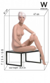 Manichino donna Fashion collezione 27 LD16 - Parrucca Esclusa