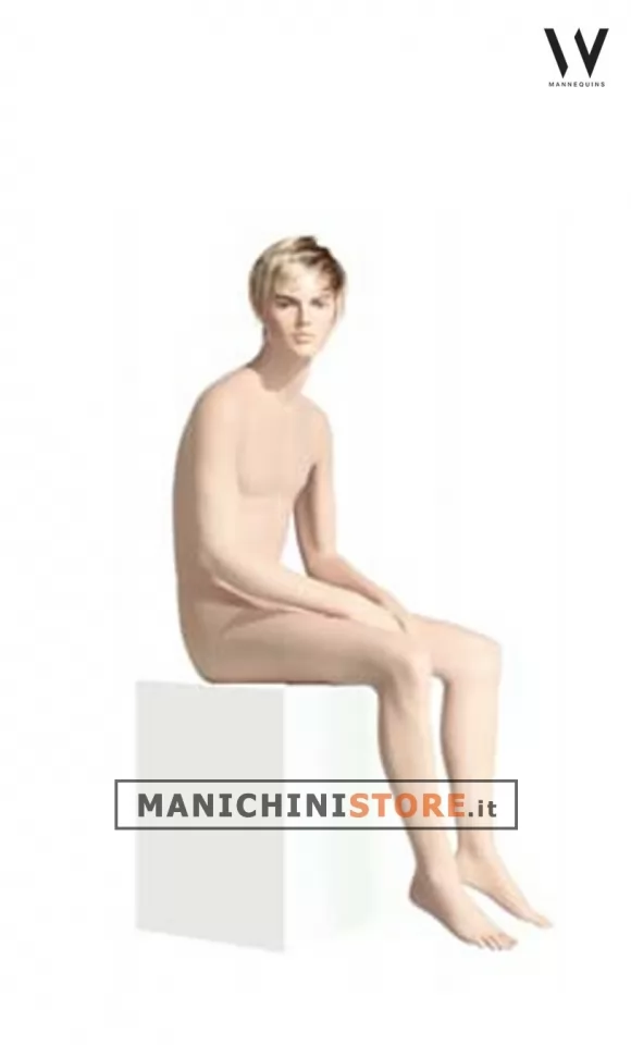 Manichino uomo Fashion collezione 45 2 - Parrucca Esclusa