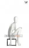 Manichino donna testa a uovo collezione 52 18 (Ginocchio Articolato)