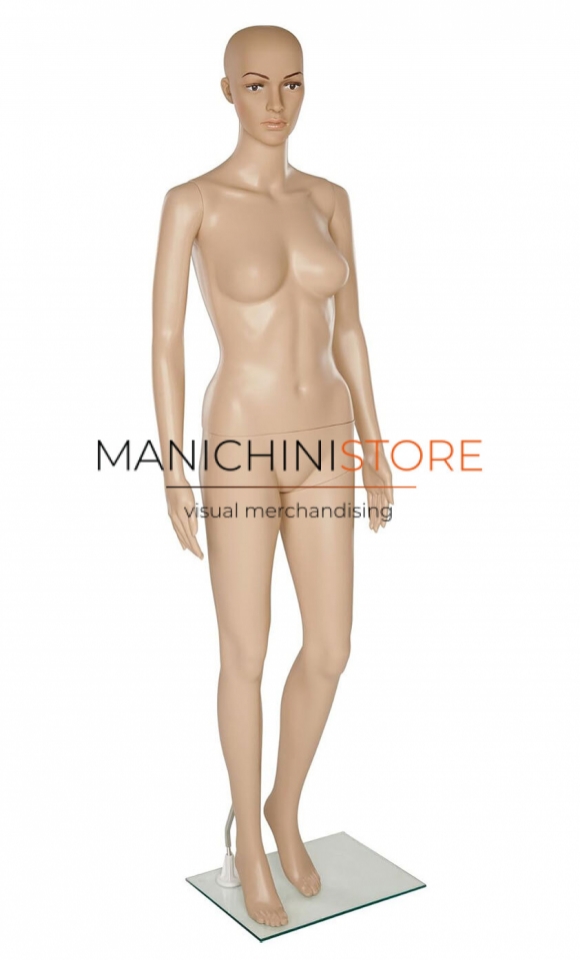 Realistic ECOPLASTIC female mannequin with FREE wig - 0511