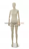 Noleggio manichino donna Linen con braccia in legno - posa 1