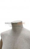 Manichino donna Linen con braccia in legno seduto