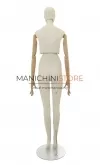 Manichino donna snodato con braccia legno