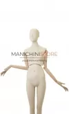 Manichino donna snodato con braccia legno