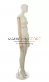 Manichino donna snodato con braccia legno