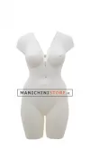 Busto donna conformato ricomponibile per foto e-commerce