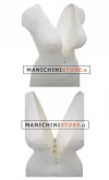 Busto donna conformato ricomponibile per foto e-commerce