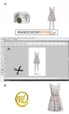 Manichino donna 2G per foto internet e-commerce