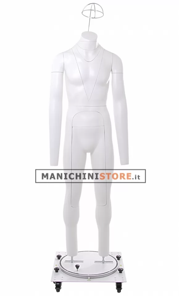 Manichino uomo professionale per foto internet e-commerce