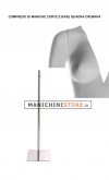 Noleggio Manichino donna 2 per foto internet e-commerce base con ruote