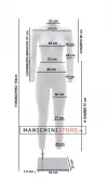Manichino donna 2G per foto internet e-commerce