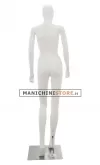Manichino donna testa uovo in Ecoplastic - bianco