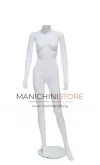 Manichino donna senza testa in Ecoplastic - bianco