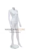 Manichino donna senza testa in Ecoplastic - bianco