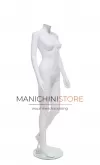 Manichino donna senza testa in Ecoplastic - bianco