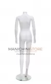 Manichino donna senza testa in Ecoplastic - bianco