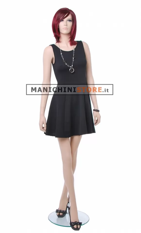 Manichino donna con parrucca OMAGGIO - Vogue 1L Rossa