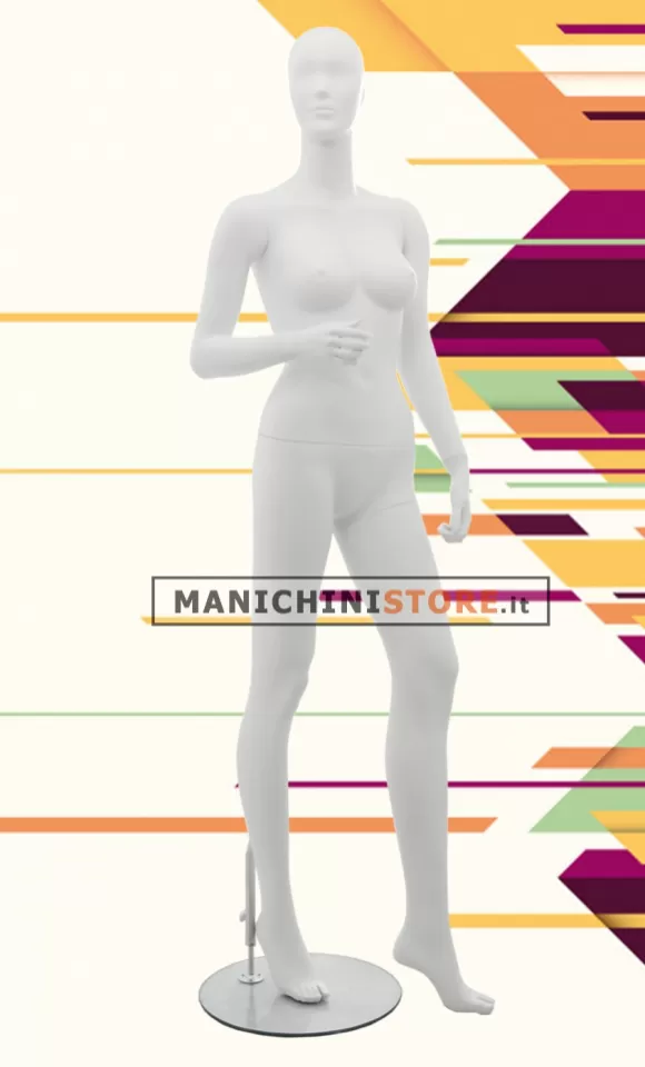 Manichino donna Ruby - 13 Bianco Opaco