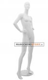 Manichino donna Ruby - 1E Bianco Opaco