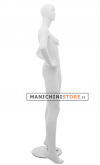Manichino donna Ruby - 1E Bianco Opaco