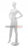 Manichino donna Ruby - 1E Bianco Opaco