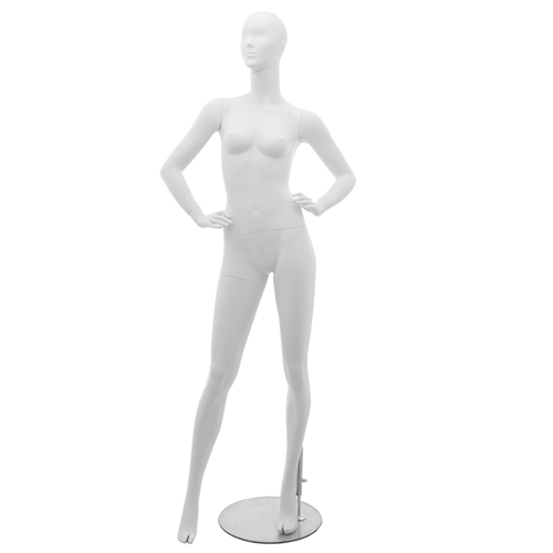 Manichino donna Ruby - 1E Bianco Opaco