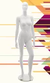 Manichino donna Ruby - 2A Bianco Opaco