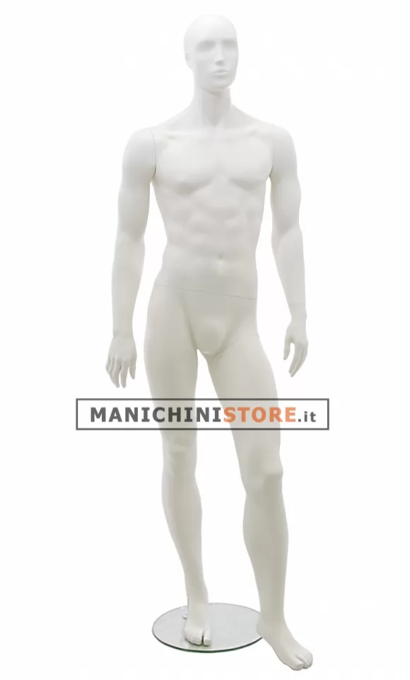 Manichino uomo Ruby - P2M Bianco Opaco