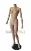 Manichino donna senza testa precolorato con braccia snodate