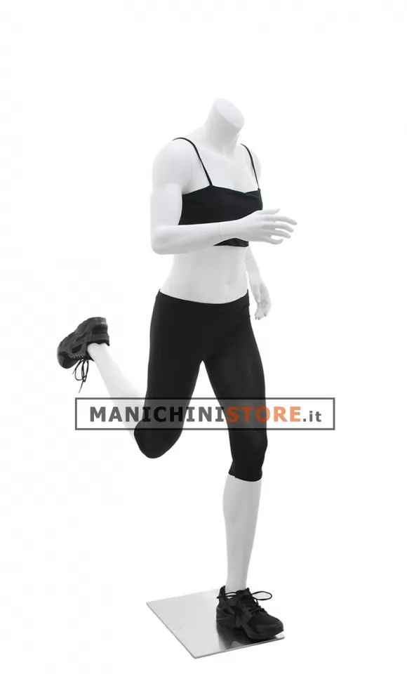 Manichino sportivo donna senza testa 11 - Runner