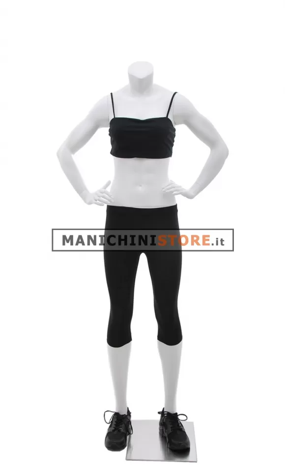 Manichino sportivo donna senza testa 1 - Fitness