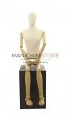 Manichino donna con braccia e gambe in legno
