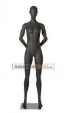 Manichino sportivo donna dalla testa a uovo - fitness