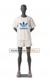 Manichino sportivo donna dalla testa a uovo - fitness