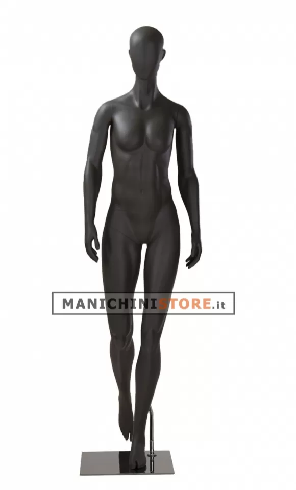 Noleggio manichino sportivo donna dalla testa a uovo - fitness