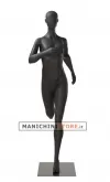 Manichino sportivo donna dalla testa a uovo - runner