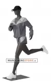 Manichino sportivo donna dalla testa a uovo - runner