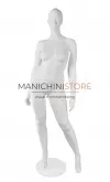 Manichino donna taglia comoda testa scolpita