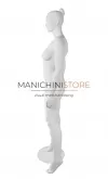 Manichino donna taglia comoda testa scolpita