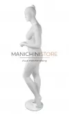 Manichino donna taglia comoda testa scolpita