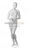 Manichino donna taglia comoda testa a uovo