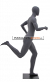 Manichino Sportivo Donna dalla Testa a Uovo - Runner