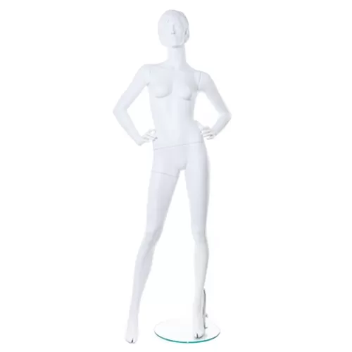 Manichino donna testa scolpita - Vogue 1E TS