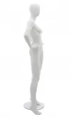 Manichino donna testa uovo - Vogue 1E BIANCO