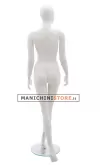Manichino donna testa uovo 8 BIANCO