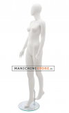 Manichino donna testa uovo 8 BIANCO