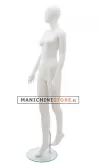 Manichino donna testa uovo 8 BIANCO