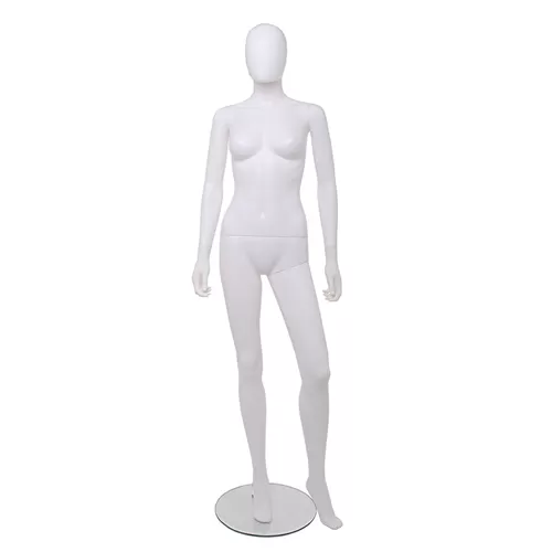 Manichino donna testa uovo ECOPLASTIC 26